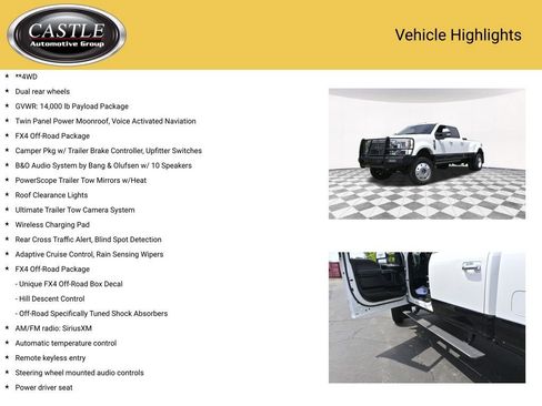 Used 2020 Ford F450 Platinum w/ FX4 Off-Road Package image 4