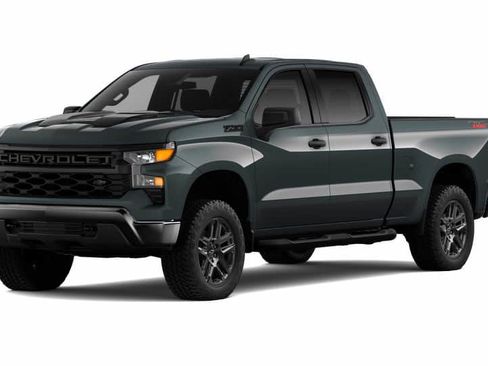 New 2026 Chevrolet Silverado 1500 Custom Trail Boss w/ Turbomax Blackout Package image 1