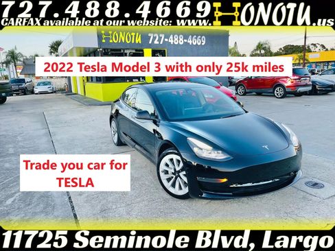Used 2022 Tesla Model 3 image 1