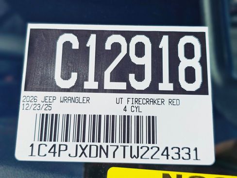 New 2026 Jeep Wrangler Sport S image 11