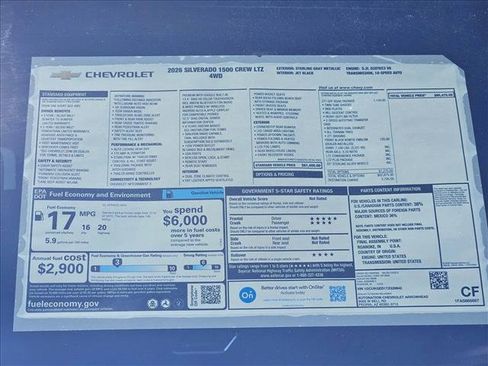 New 2026 Chevrolet Silverado 1500 LTZ w/ Z71 Off-Road Package image 18