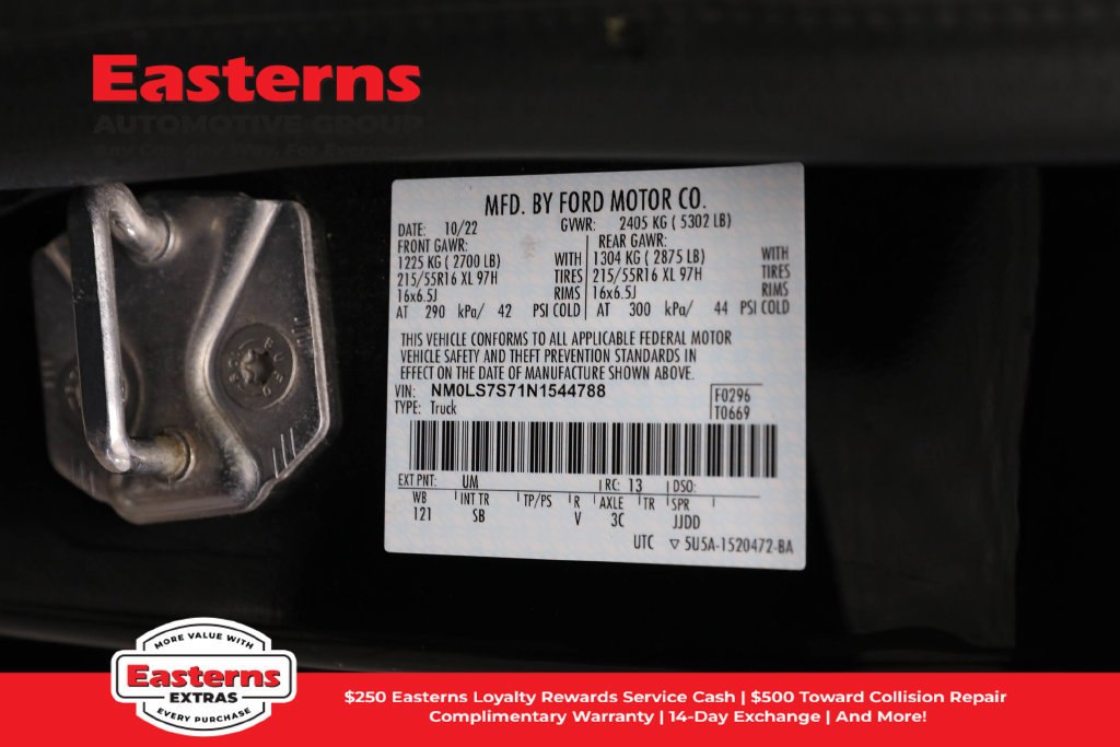 Used 2022 Ford Transit Connect XL w/ CNG/LPG Engine Prep Package FWD image 33