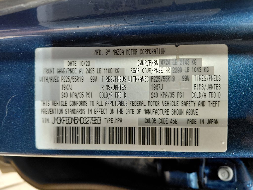 Used 2021 MAZDA CX-5 Grand Touring AWD/4WD image 5