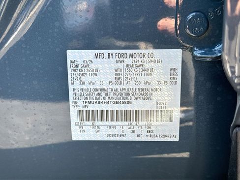 New 2026 Ford Explorer ST-Line AWD/4WD image 30