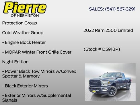 Used 2022 RAM 2500 Limited AWD/4WD image 18