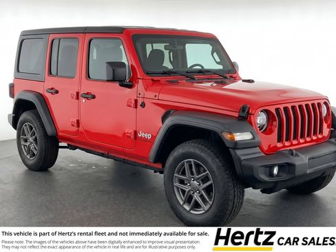Used 2025 Jeep Wrangler Sport S image 1