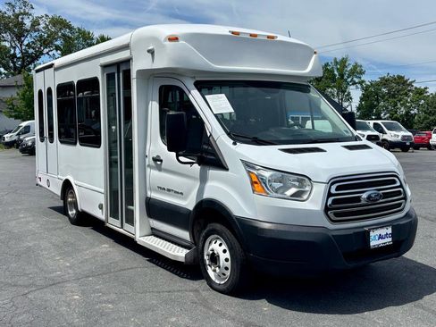 Used 2019 Ford Transit 350 156 DRW w/ Shuttle Bus Prep Package RWD image 4