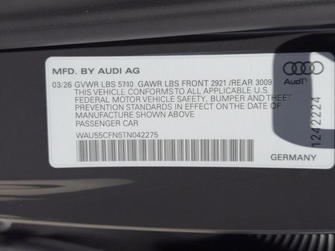 New 2026 Audi A6 Premium Plus AWD/4WD image 27