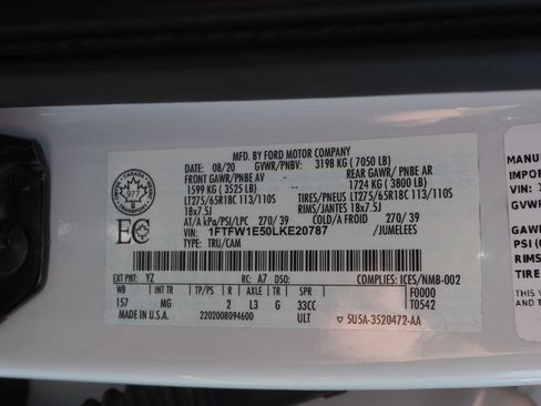 Used 2020 Ford F150 XLT w/ Equipment Group 301A Mid AWD/4WD image 30