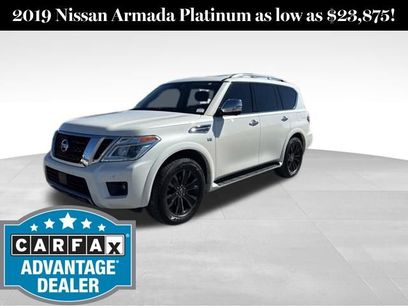 Used 2019 Nissan Armada Platinum w/ Captain's Chairs Package