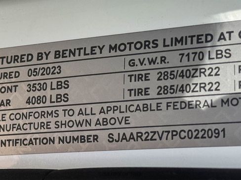 Used 2023 Bentley Bentayga Speed AWD/4WD image 62