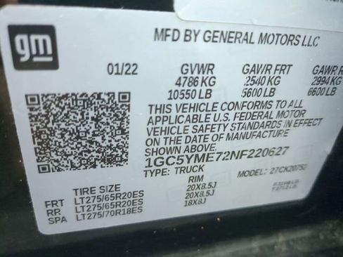 Used 2022 Chevrolet Silverado 2500 Custom w/ Custom Value Package image 33