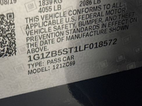 Used 2020 Chevrolet Malibu LS FWD image 27