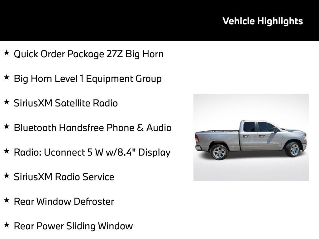 Used 2024 RAM 1500 Big Horn AWD/4WD image 5