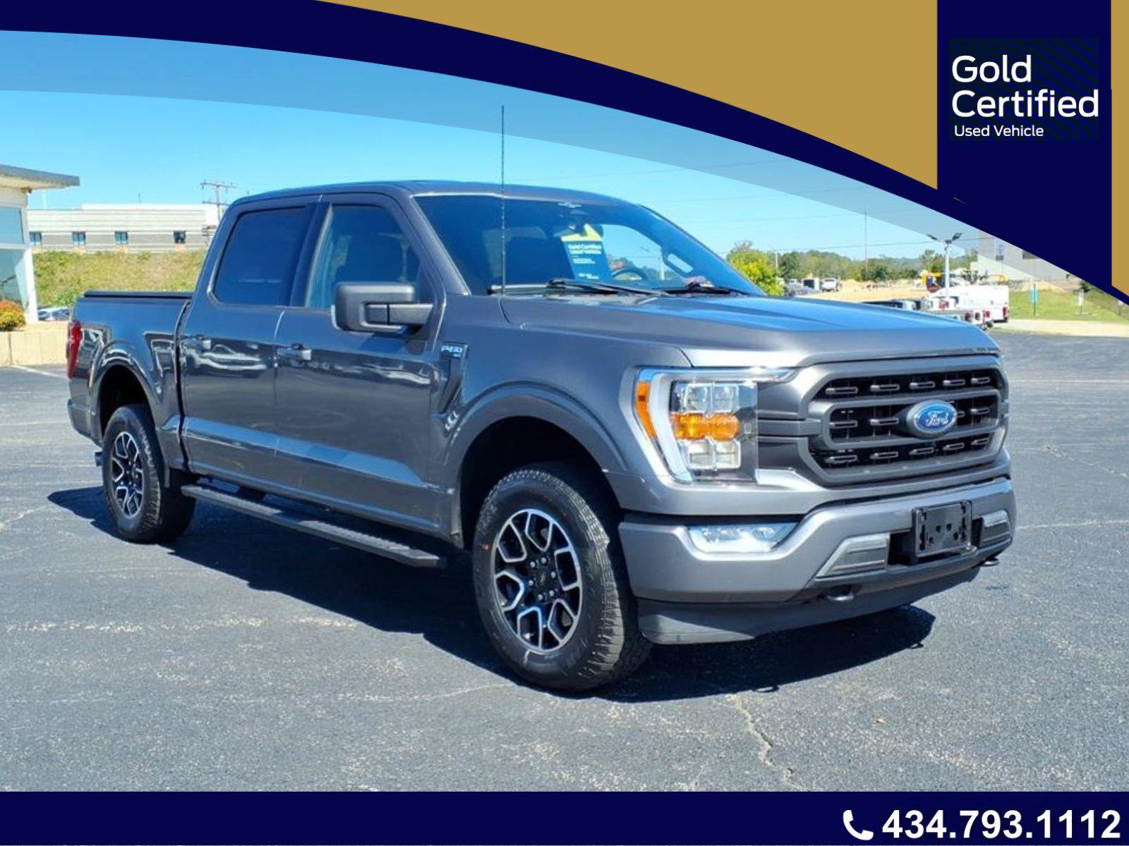 Certified 2023 Ford F150 XLT w/ Equipment Group 302A High AWD/4WD image 1