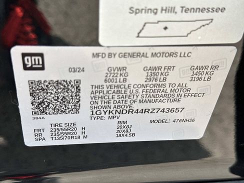 Certified 2024 Cadillac XT5 Premium Luxury AWD/4WD image 18
