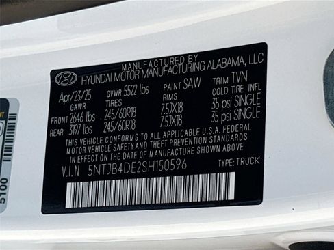 Used 2025 Hyundai Santa Cruz SEL FWD image 31