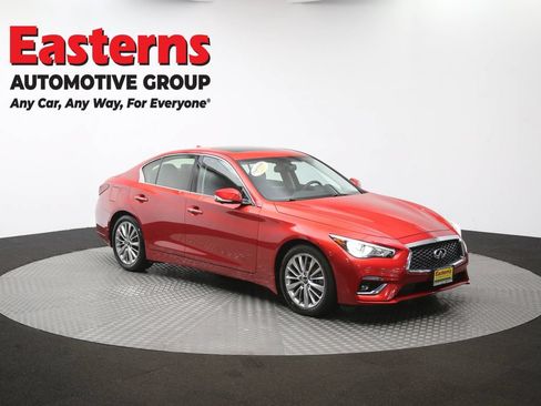 Used 2023 INFINITI Q50 Luxe w/ Cargo Package AWD/4WD image 52
