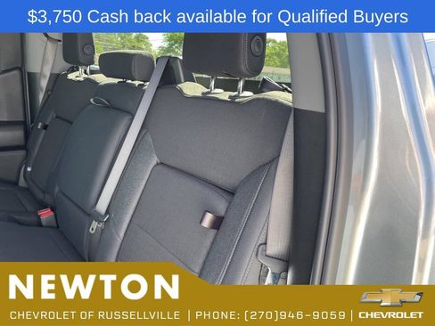 New 2026 Chevrolet Silverado 1500 Custom w/ Turbomax Blackout Package AWD/4WD image 32
