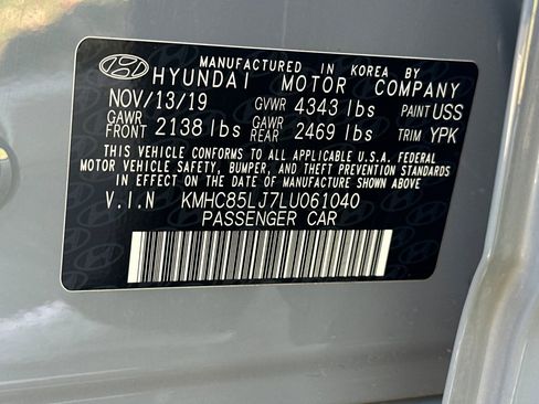 Used 2020 Hyundai Ioniq Limited image 41