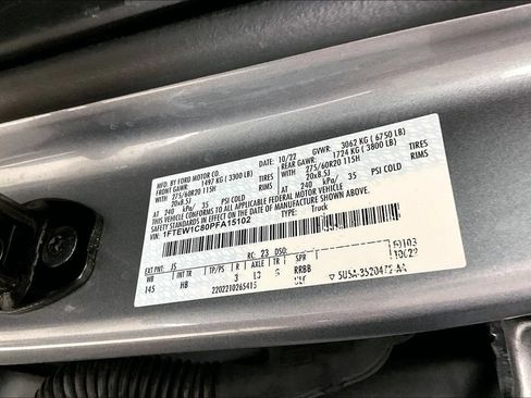 Certified 2023 Ford F150 Lariat w/ Equipment Group 502A High RWD image 26