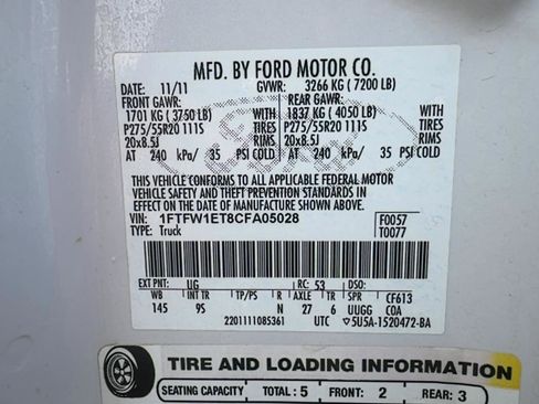 Used 2012 Ford F150 Platinum image 27