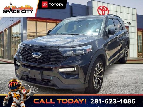 Used 2022 Ford Explorer ST-Line w/ Class IV Trailer Tow Package RWD image 1