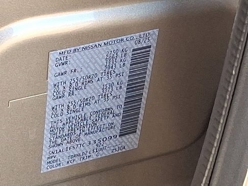 New 2026 INFINITI QX60 Luxe w/ Cargo Package image 9