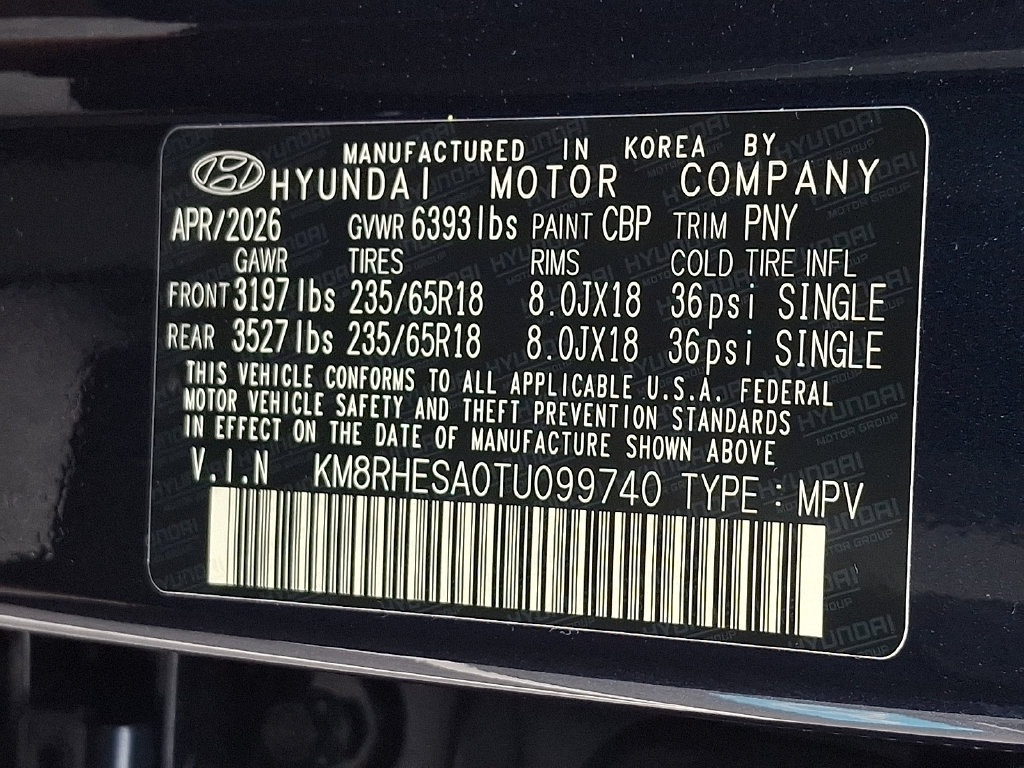 Used 2026 Hyundai Palisade SEL Premium AWD/4WD image 26