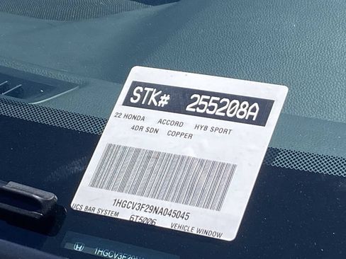 Used 2022 Honda Accord Sport image 36