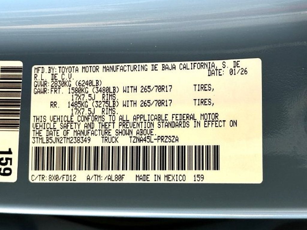 Used 2026 Toyota Tacoma TRD Off-Road AWD/4WD image 32