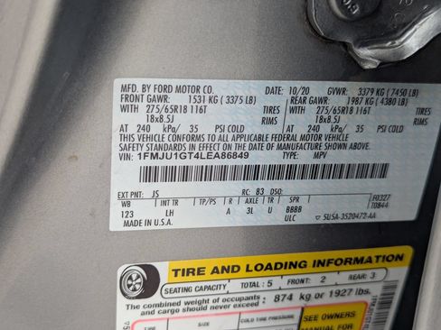 Used 2020 Ford Expedition XL AWD/4WD image 31