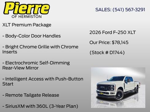 New 2026 Ford F250 XLT w/ XLT Premium Package image 12