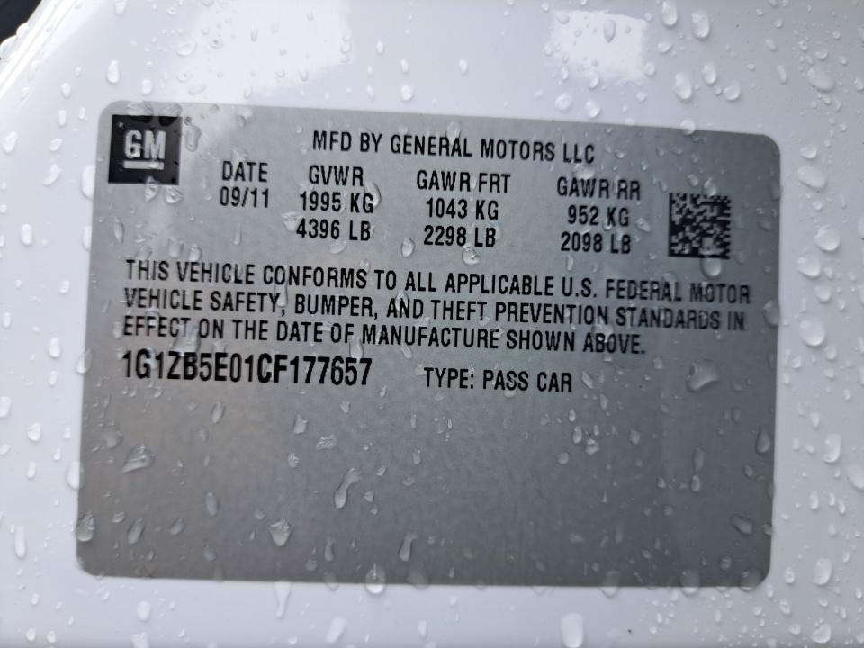 Used 2012 Chevrolet Malibu LS w/ LS Uplevel Package FWD image 35