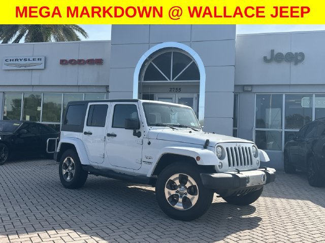 Used 2017 Jeep Wrangler Unlimited Sahara w/ Connectivity Group AWD/4WD image 1