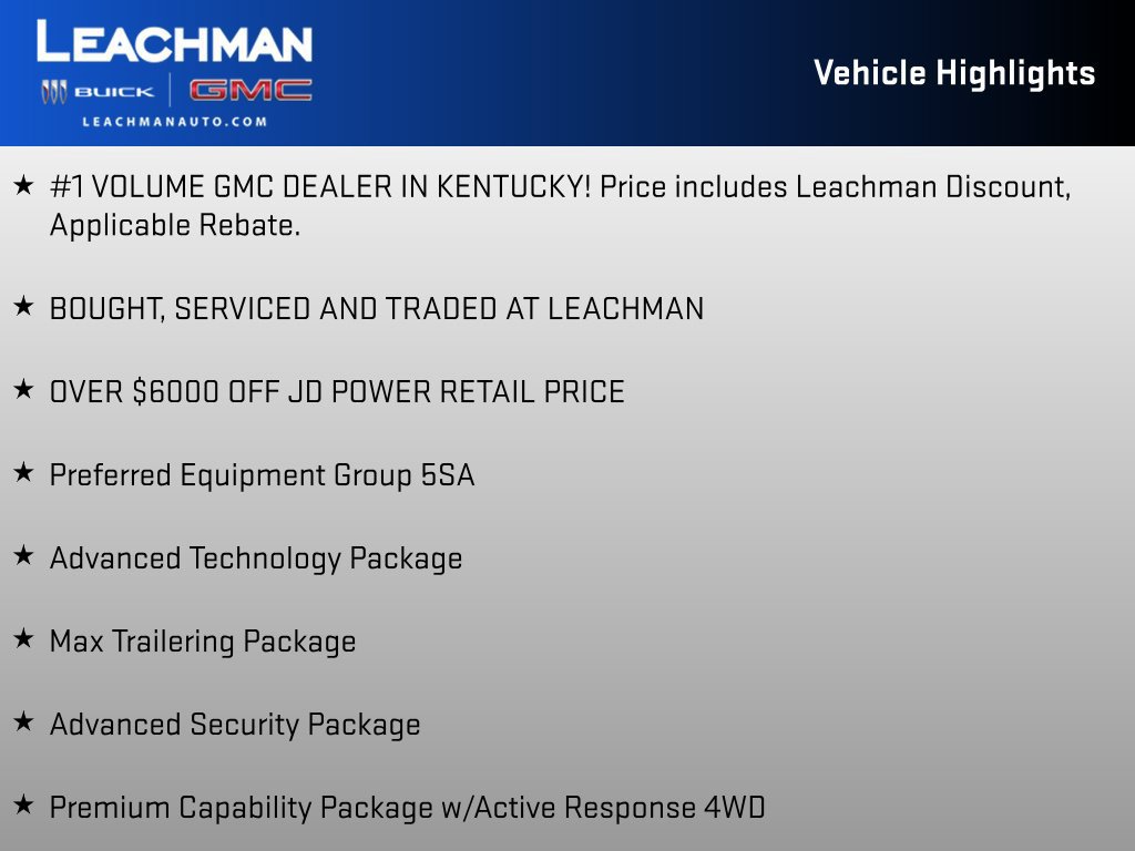 Used 2024 GMC Yukon Denali w/ Advanced Technology Package AWD/4WD image 4