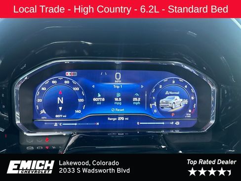 Used 2025 Chevrolet Silverado 1500 High Country w/ High Country Premium Package image 16