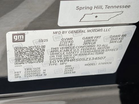 Certified 2025 Cadillac XT6 Sport w/ Platinum Package AWD/4WD image 33