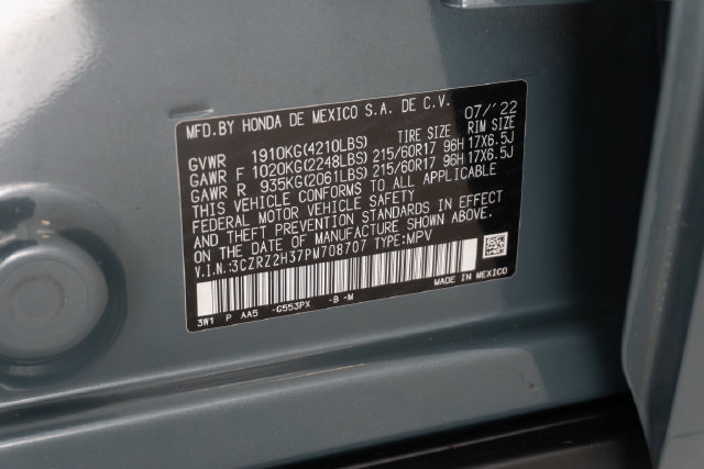 Certified 2023 Honda HR-V LX image 31