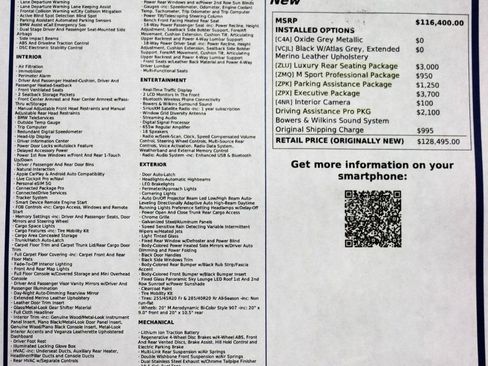 Used 2023 BMW 760i xDrive w/ Executive Package image 52