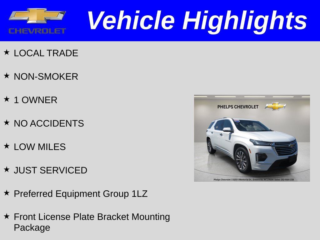 Certified 2023 Chevrolet Traverse Premier FWD image 2