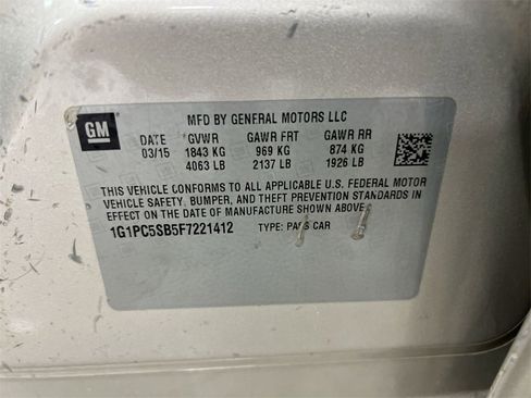 Used 2015 Chevrolet Cruze LT image 26