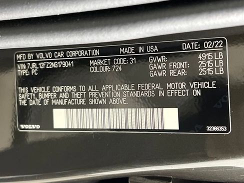 Used 2022 Volvo S60 B5 Momentum w/ Premium Package image 37