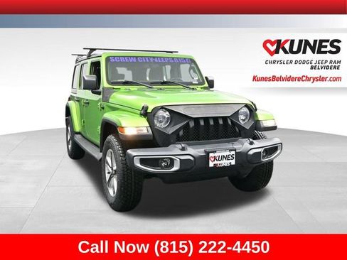 Used 2018 Jeep Wrangler Unlimited Sahara AWD/4WD image 1