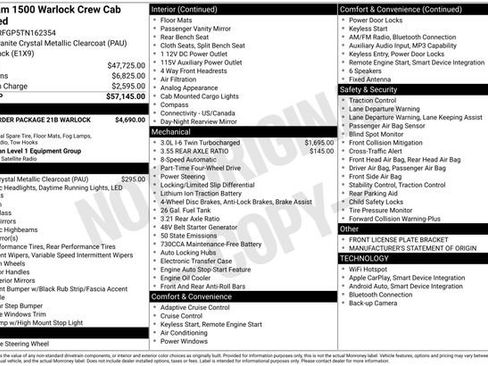 New 2026 RAM 1500 Classic Warlock image 19