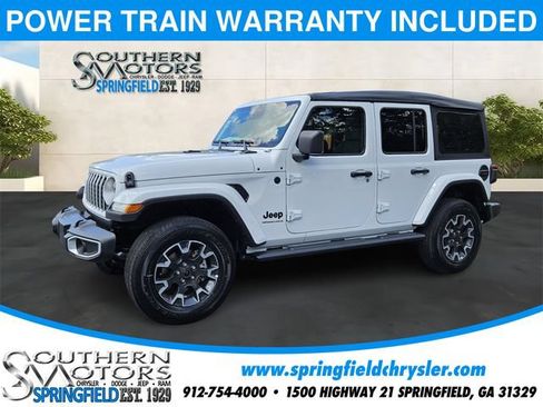 Used 2025 Jeep Wrangler Unlimited Sahara AWD/4WD image 1