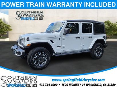 Used 2025 Jeep Wrangler Unlimited Sahara