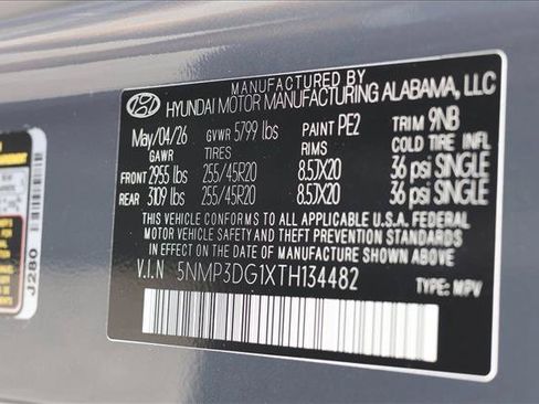 New 2026 Hyundai Santa Fe Limited AWD/4WD image 25