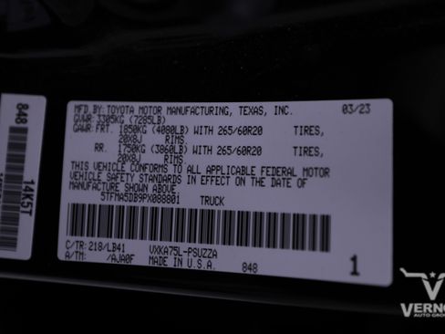 Used 2023 Toyota Tundra 1794 Edition image 39