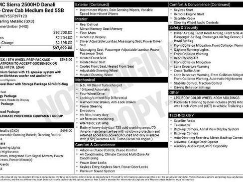 Used 2025 GMC Sierra 2500 Denali Ultimate AWD/4WD image 2